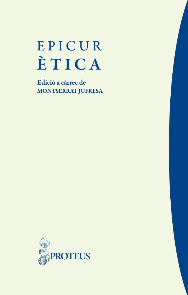 ETICA | 9788493631949 | EPICUR | Libreria Geli - Librería Online de Girona - Comprar libros en catalán y castellano