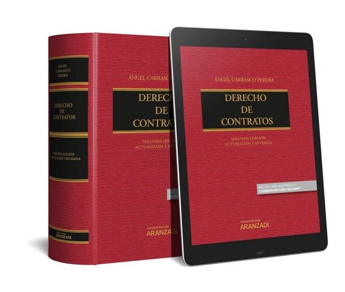 DERECHO DE CONTRATOS | 9788491523895 | CARRASCO PERERA,ÁNGEL | Libreria Geli - Librería Online de Girona - Comprar libros en catalán y castellano