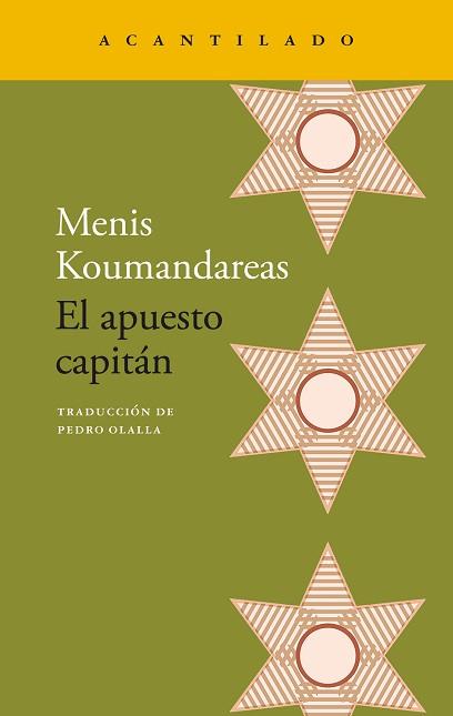 EL APUESTO CAPITÁN | 9788419036865 | KOUMANDAREAS, MENIS | Llibreria Geli - Llibreria Online de Girona - Comprar llibres en català i castellà