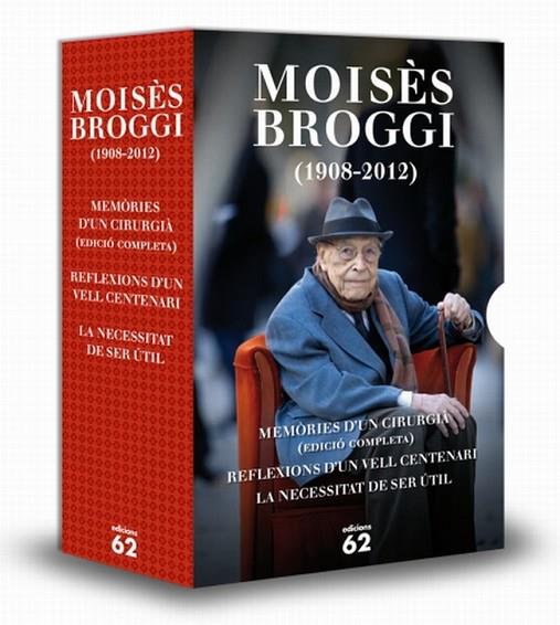 MOISÈS BROGGI (1908-2012).ESTOIG AMB:MEMÒRIES D'UN CIRURGIÀ/REFLEXIONS D'UN VELL CENTENARI/LA NECESSITAT DE SER ÚTIL | 9788429771091 | BROGGI,MOISÈS | Llibreria Geli - Llibreria Online de Girona - Comprar llibres en català i castellà