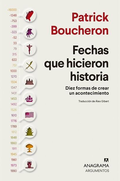 FECHAS QUE HICIERON HISTORIA | 9788433927323 | BOUCHERON, PATRICK | Libreria Geli - Librería Online de Girona - Comprar libros en catalán y castellano