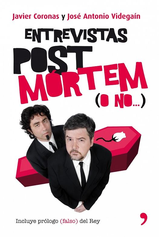 ENTREVISTAS POST MORTEM (O NO...) | 9788484608172 | CORONAS,JAVIER/VIDEGAIN,JOSE ANTONIO | Llibreria Geli - Llibreria Online de Girona - Comprar llibres en català i castellà