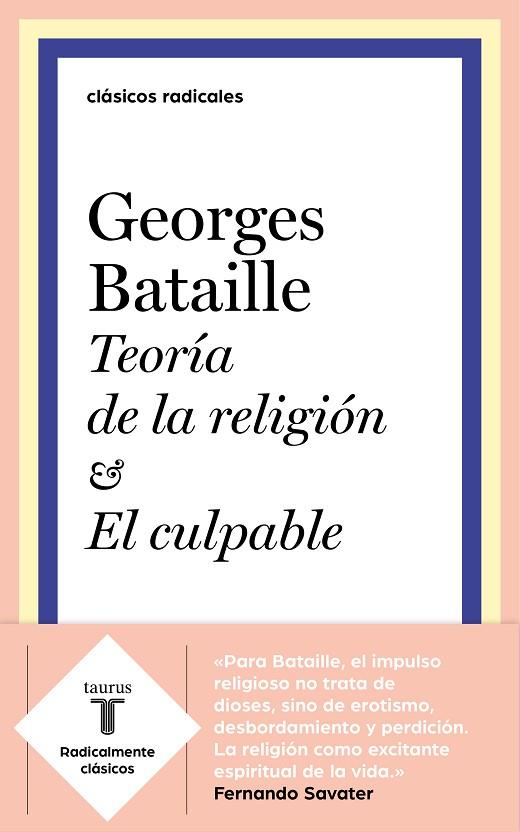 TEORÍA DE LA RELIGIÓN | 9788430619931 | BATAILLE,GEORGES | Libreria Geli - Librería Online de Girona - Comprar libros en catalán y castellano