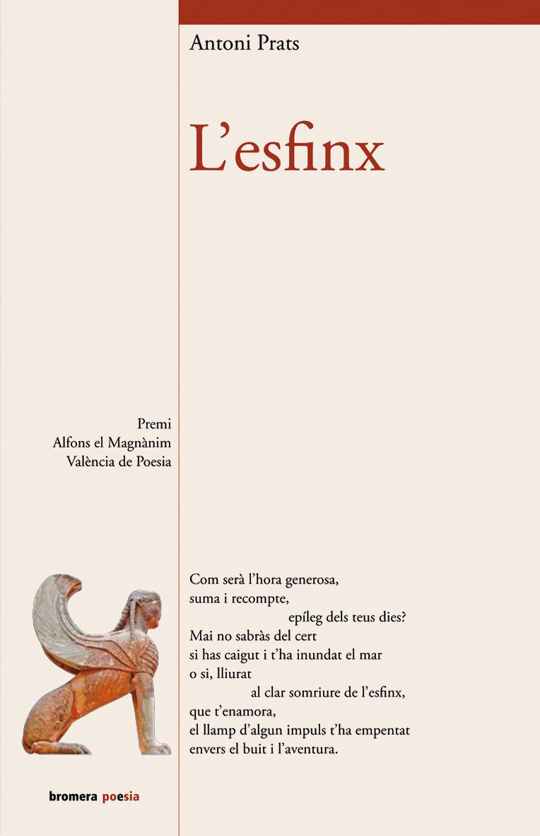 L'ESFINX | 9788498243901 | PRATS,ANTONI | Llibreria Geli - Llibreria Online de Girona - Comprar llibres en català i castellà