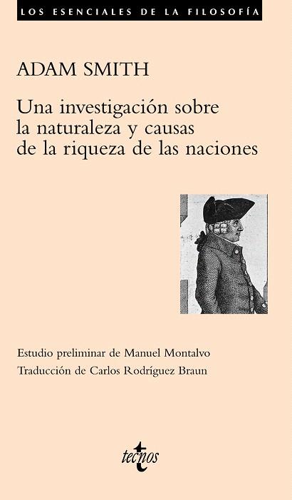 UNA INVESTIGACIÓN SOBRE LA NATURALEZA Y CAUSAS DE LA RIQUEZA | 9788430948949 | SMITH,ADAM | Llibreria Geli - Llibreria Online de Girona - Comprar llibres en català i castellà