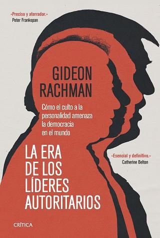 LA ERA DE LOS LÍDERES AUTORITARIOS | 9788491996521 | RACHMAN, GIDEON | Llibreria Geli - Llibreria Online de Girona - Comprar llibres en català i castellà