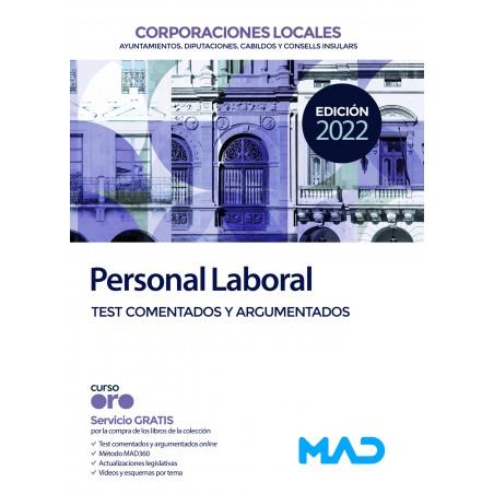 PERSONAL LABORAL DE CORPORACIONES LOCALES(TEST COMENTADOS Y ARGUMENTADOS) | 9788414257913 | FERNÁNDEZ,RAFAEL SANTIAGO/TORRES FONSECA, TERESA | Llibreria Geli - Llibreria Online de Girona - Comprar llibres en català i castellà