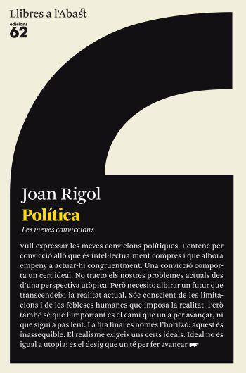 POLITICA | 9788429767148 | RIGOL,JOAN | Llibreria Geli - Llibreria Online de Girona - Comprar llibres en català i castellà