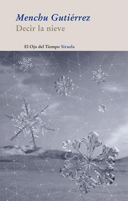 DECIR LA NIEVE | 9788498416183 | GUTIERREZ,MENCHU | Libreria Geli - Librería Online de Girona - Comprar libros en catalán y castellano