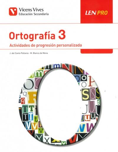 LEN PRO 3 ORTOGRAFIA | 9788468243146 | Llibreria Geli - Llibreria Online de Girona - Comprar llibres en català i castellà