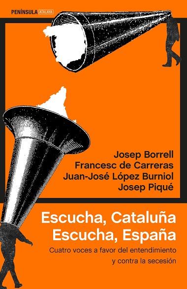 ESCUCHA,CATALUÑA.ESCUCHA,ESPAÑA | 9788499426280 | BORRELL FONTELLES,JOSEP/CARRERAS,FRANCESC DE/LÓPEZ BURNIOL,JUAN-JOSÉ/PIQUÉ,JOSEP | Libreria Geli - Librería Online de Girona - Comprar libros en catalán y castellano