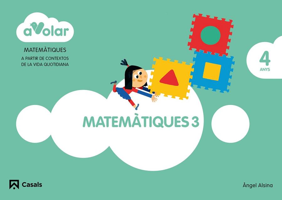 MATEMÀTIQUES-3(4 ANYS.A VOLAR) | 9788421854136 | ALSINA, ÀNGEL | Llibreria Geli - Llibreria Online de Girona - Comprar llibres en català i castellà