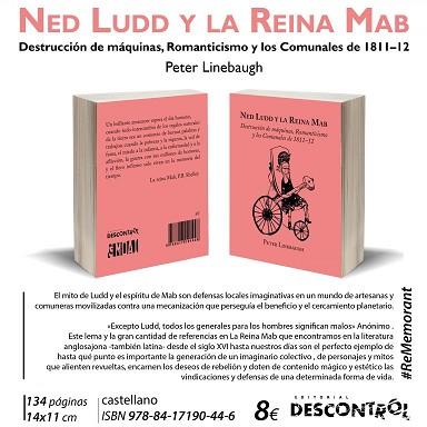 NED LUDD Y LA REINA MAB.DESTRUCCIÓN DE MÁQUINAS.ROMANTICISMO Y LOS COMUNALES DE 1811-12 | 9788417190446 | LINEBAUGH,PETER | Llibreria Geli - Llibreria Online de Girona - Comprar llibres en català i castellà