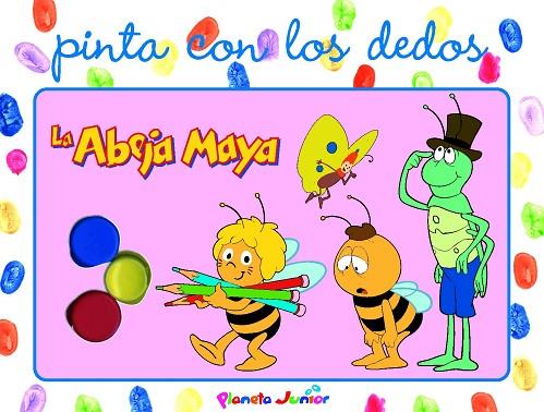 ABEJA MAYA. PINTA CON LOS DEDOS | 9788408070825 | Llibreria Geli - Llibreria Online de Girona - Comprar llibres en català i castellà