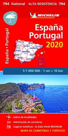 MAPA NATIONAL ESPAÑA - PORTUGAL 2020 "ALTA RESISTENCIA" | 9782067244320 | Libreria Geli - Librería Online de Girona - Comprar libros en catalán y castellano