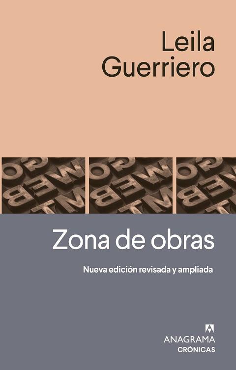 ZONA DE OBRAS | 9788433926272 | GUERRIERO,LEILA | Libreria Geli - Librería Online de Girona - Comprar libros en catalán y castellano