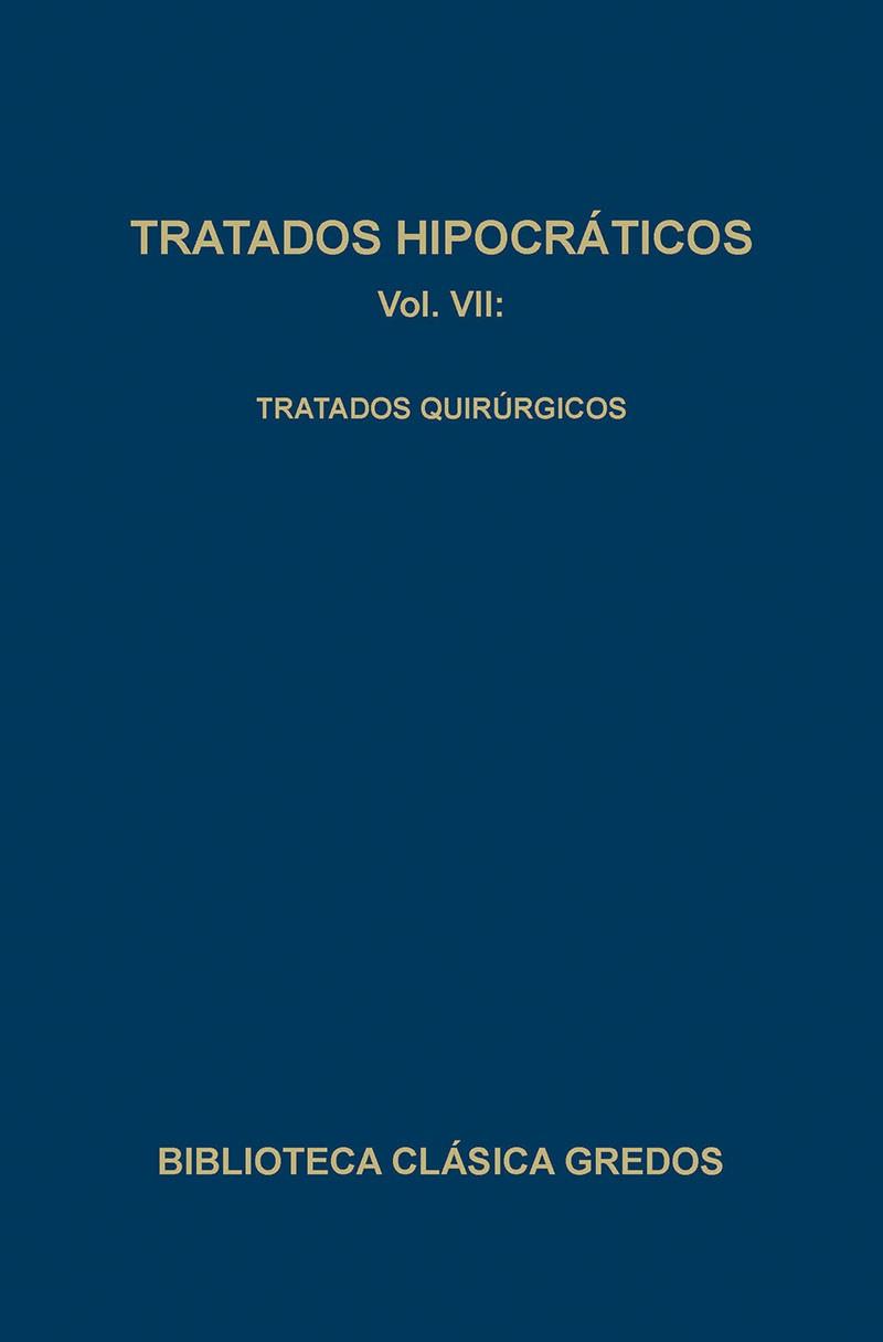 TRATADOS HIPOCRATICOS-7(TRATADOS QUIRURGICOS) | 9788424916107 | Llibreria Geli - Llibreria Online de Girona - Comprar llibres en català i castellà