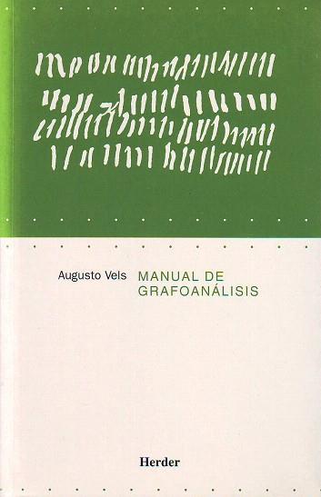 MANUAL DE GRAFOANALISIS | 9788425421938 | VELS,AUGUSTO | Llibreria Geli - Llibreria Online de Girona - Comprar llibres en català i castellà