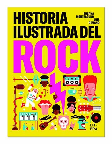 HISTORIA ILUSTRADA DEL ROCK | 9788494843952 | MONTEAGUDO,SUSANA/DEMANO,LUIS | Llibreria Geli - Llibreria Online de Girona - Comprar llibres en català i castellà