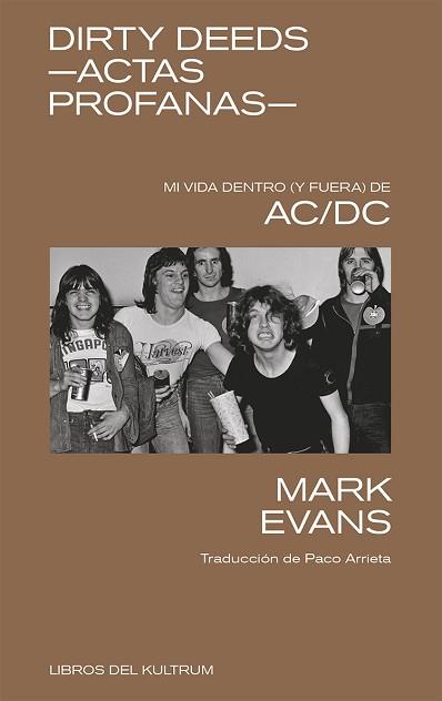 DIRTY DEEDS.ACTAS PROFANAS | 9788418404504 | EVANS, MARK | Llibreria Geli - Llibreria Online de Girona - Comprar llibres en català i castellà