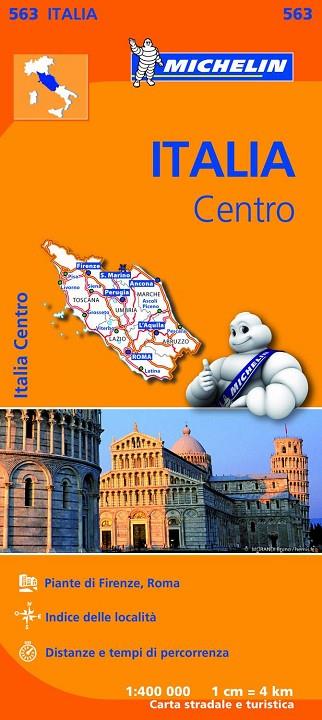 ITALIA CENTRO(MAPA MICHELIN REGIONAL-563) | 9782067184015 | MICHELIN | Llibreria Geli - Llibreria Online de Girona - Comprar llibres en català i castellà