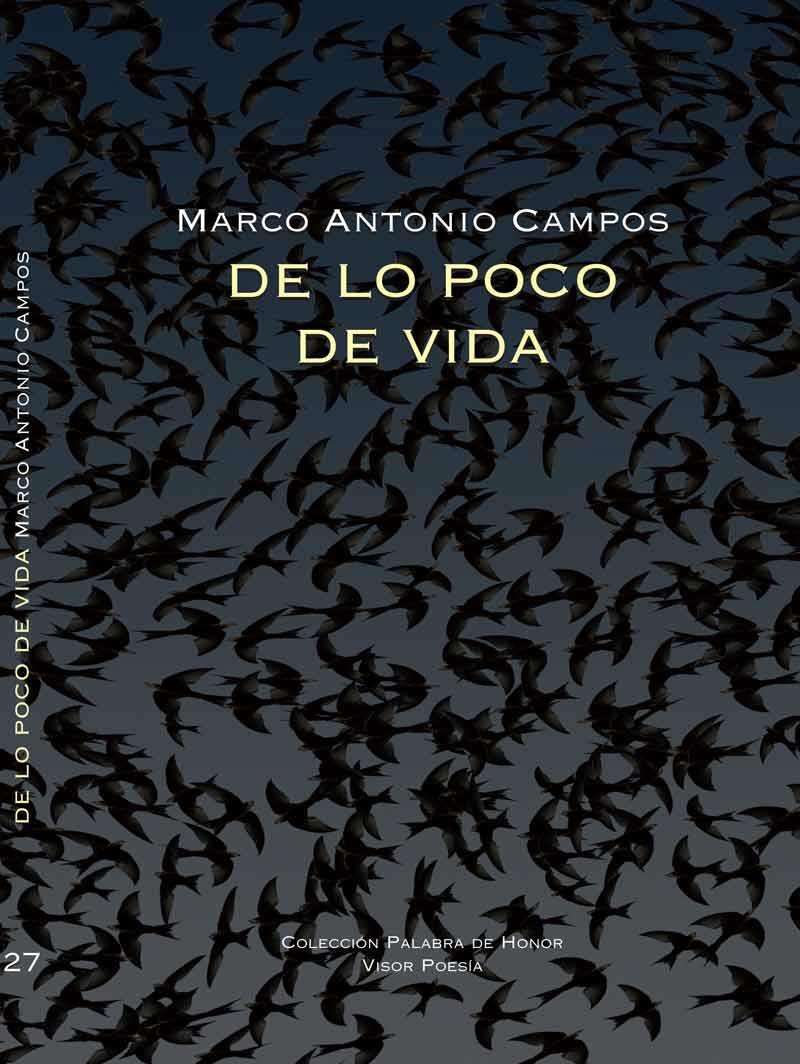 DE LO POCO DE VIDA | 9788498952278 | CAMPOS,MARCO ANTONIO | Llibreria Geli - Llibreria Online de Girona - Comprar llibres en català i castellà