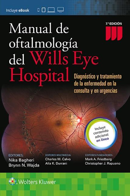 MANUAL DE OFTALMOLOGÍA DEL WILLS EYE HOSPITAL | 9788416781195 | A.A.D.D. | Llibreria Geli - Llibreria Online de Girona - Comprar llibres en català i castellà