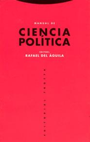 MANUAL DE CIENCIA POLITICA | 9788481641899 | DEL AGUILA,RAFAEL | Libreria Geli - Librería Online de Girona - Comprar libros en catalán y castellano