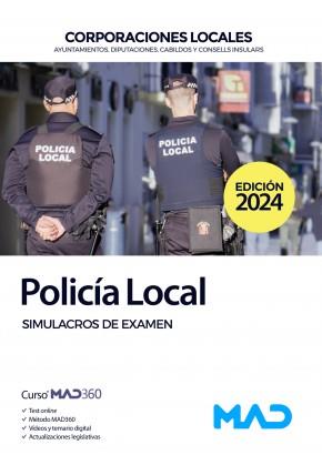 POLICÍA LOCAL(SIMULACROS DE EXAMEN.EDICIÓN 2024) | 9788414279120 | PEREZ SANCHEZ-ROMATE, PATRICIA | Libreria Geli - Librería Online de Girona - Comprar libros en catalán y castellano