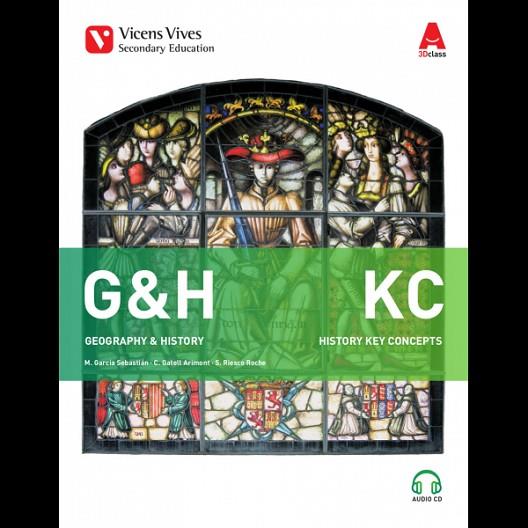 G&H(MODERN HISTORY.KEY CONCEPTS HISTORY+CD.SEGUNDO DE ESO) | 9788468241081 | GARCIA SEBASTIAN,MARGARITA | Llibreria Geli - Llibreria Online de Girona - Comprar llibres en català i castellà