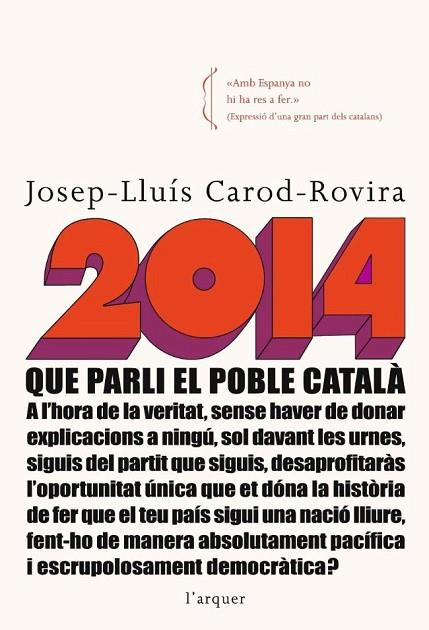 2014 QUE PARLI EL POBLE CATALA | 9788496499850 | CAROD ROVIRA,LLUIS JOSEP | Llibreria Geli - Llibreria Online de Girona - Comprar llibres en català i castellà