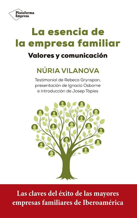 LA ESENCIA DE LA EMPRESA FAMILIAR.VALORES Y COMUNICACIÓN | 9788417002787 | VILANOVA,NÚRIA | Llibreria Geli - Llibreria Online de Girona - Comprar llibres en català i castellà