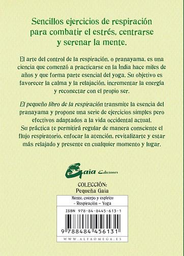 EL PEQUEÑO LIBRO DE LA RESPIRACIÓN PRANAYAMA FÁCIL Y PRÁCTICO | 9788484456131 | SHAW,SCOTT | Llibreria Geli - Llibreria Online de Girona - Comprar llibres en català i castellà