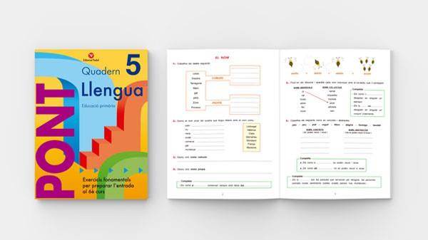 QUADERN DE LLENGUA PONT-5(EDUCACIÓ PRIMÀRIA) | 9788478874545 | MARTÍ FUSTER,ROSA MARÍA | Llibreria Geli - Llibreria Online de Girona - Comprar llibres en català i castellà