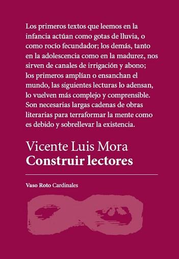 CONSTRUIR LECTORES | 9788419693709 | MORA,VICENTE LUIS | Llibreria Geli - Llibreria Online de Girona - Comprar llibres en català i castellà