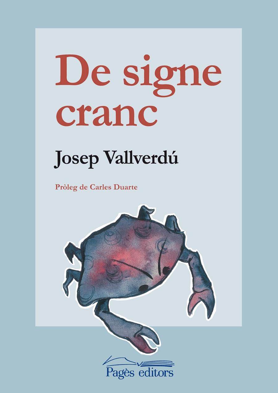 DE SIGNE CRANC | 9788497798310 | VALLVERDU,JOSEP | Llibreria Geli - Llibreria Online de Girona - Comprar llibres en català i castellà