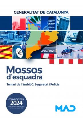 MOSSOS D'ESQUADRA(TEMARI DE L'ÀMBIT C.SEGURETAT I POLICIA.EDICIÓ 2024) | 9788414287439 | Llibreria Geli - Llibreria Online de Girona - Comprar llibres en català i castellà