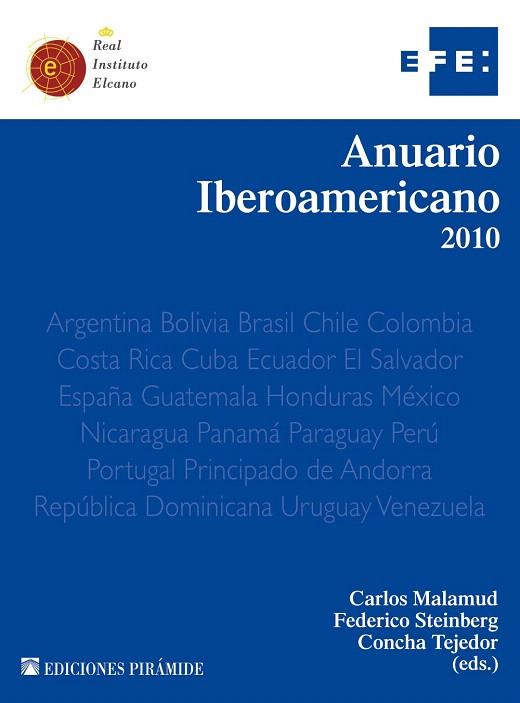 ANUARIO IBEROAMERICANO 2010 | 9788436823721 | MALAMUD,CARLOS/STEINBERG,FEDERICO/TEJEDOR,CONCHA | Libreria Geli - Librería Online de Girona - Comprar libros en catalán y castellano