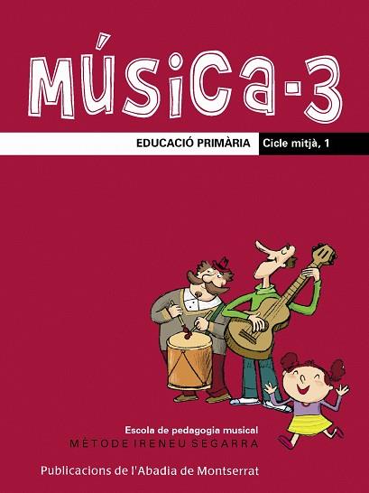 MÚSICA-3(EDUCACIÓ PRIMÀRIA.CICLE MITJÀ-1) | 9788484158073 | RIERA SUBIRACHS, SANTI | Llibreria Geli - Llibreria Online de Girona - Comprar llibres en català i castellà