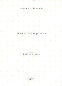 OBRA COMPLETA(AUSIAS MARCH) | 9788448905156 | ARCHER,ROBERT | Libreria Geli - Librería Online de Girona - Comprar libros en catalán y castellano