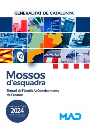 MOSSOS D'ESQUADRA(TEMARI DE L'ÀMBIT A.CONEIXEMENTS DE L'ENTORN.EDICIÓ 2024) | 9788414287415 | Llibreria Geli - Llibreria Online de Girona - Comprar llibres en català i castellà