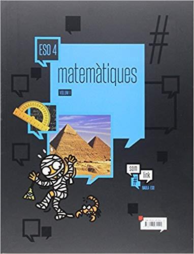 MATEMÀTIQUES(QUART D'ESO.LA SOM LINK) | 9788447931521 | Llibreria Geli - Llibreria Online de Girona - Comprar llibres en català i castellà