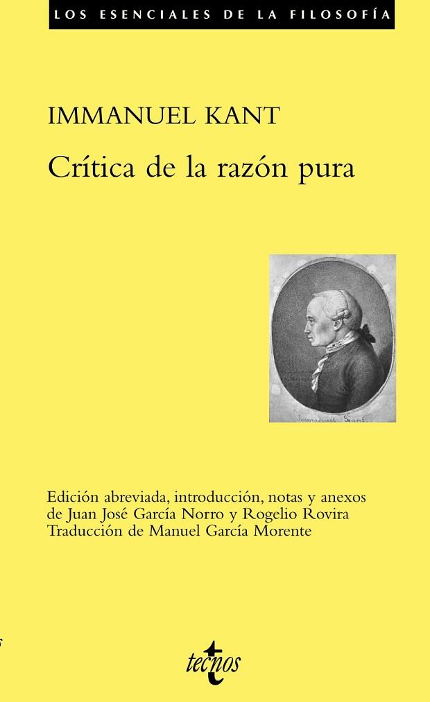 CRITICA DE LA RAZON PURA | 9788430938100 | KANT,IMMANUEL | Llibreria Geli - Llibreria Online de Girona - Comprar llibres en català i castellà