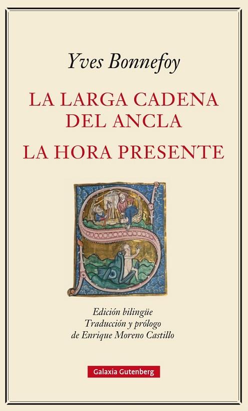 LA LARGA CADENA DEL ANCLA Y LA HORA PRESENTE | 9788416734153 | BONNEFOY,YVES | Libreria Geli - Librería Online de Girona - Comprar libros en catalán y castellano