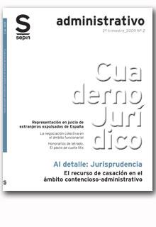 REVISTA ADMINISTRATIVO-2.EL RECURSO DE CASACION EN EL AMBITO | 9788492666119 | EDITORIAL SEPIN | Llibreria Geli - Llibreria Online de Girona - Comprar llibres en català i castellà