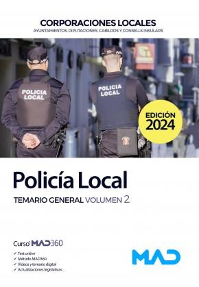 POLICÍA LOCAL(TEMARIO-2.EDICIÓN 2024) | 9788414279083 | TORRES FONSECA,FRANCISCO | Llibreria Geli - Llibreria Online de Girona - Comprar llibres en català i castellà