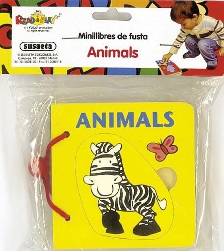 ANIMALS(MINILLIBRES DE FUSTA) | 9788467707731 | Llibreria Geli - Llibreria Online de Girona - Comprar llibres en català i castellà