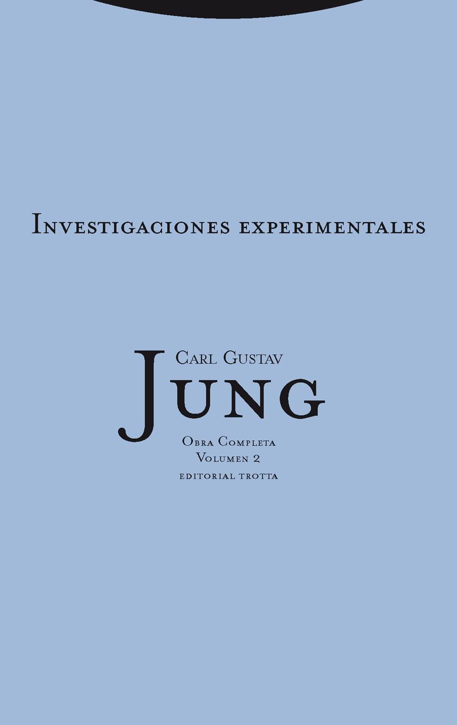 INVESTIGACIONES EXPERIMENTALES (OBRA COMPLETA 2) | 9788498796469 | JUNG,CARL GUSTAV | Libreria Geli - Librería Online de Girona - Comprar libros en catalán y castellano