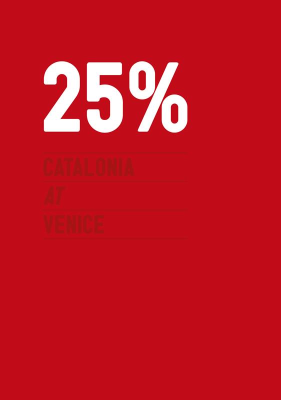 25% CATALONIA AT VENICE | 9788434313347 | BALLÓ,JORDI | Llibreria Geli - Llibreria Online de Girona - Comprar llibres en català i castellà