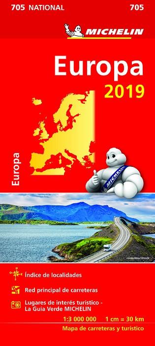 MAPA NATIONAL EUROPA(EDICION 2019) | 9782067236325 |   | Libreria Geli - Librería Online de Girona - Comprar libros en catalán y castellano